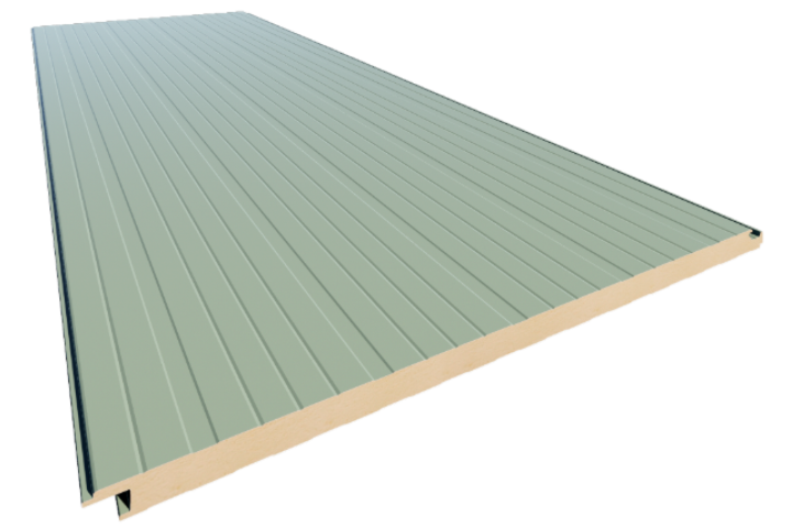 Panel Sándwich de fachada Perfilado