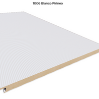Panel Sándwich de fachada Microperfilado