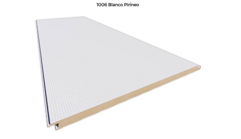 Panel Sándwich de fachada Microperfilado
