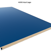 Panel Sándwich de fachada Microperfilado