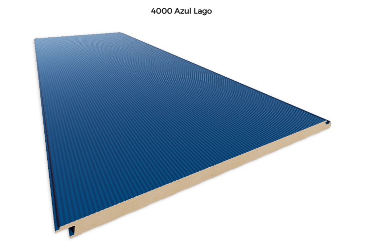 Panel Sándwich de fachada Microperfilado