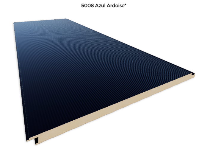 Panel Sándwich de fachada Microperfilado