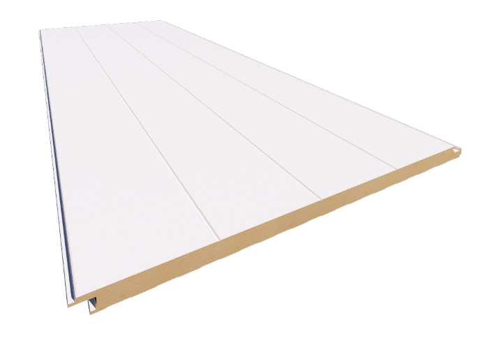 Panel Sándwich de fachada Semiliso