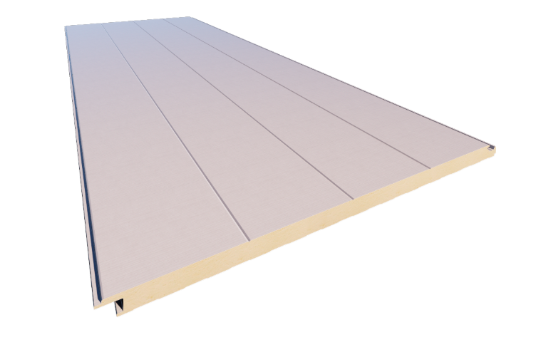 Panel Sándwich de fachada Semiliso
