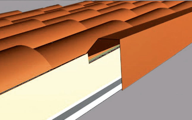 Remate Lateral Panel Sándwich Teja