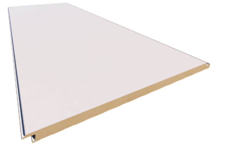 Panel Sándwich de fachada Liso